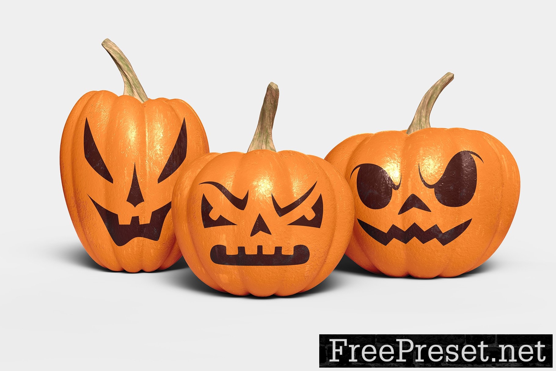 Halloween Pumpkin Mockup - 6 views 10210948