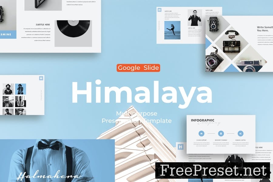 Halmahera - Google Slide Template NZRM8BQ