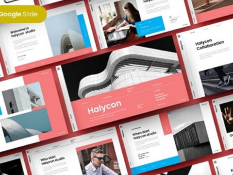 Halycon - Business Google Slide Template AR8HS4P