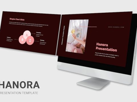 Hanora - Multipurposes Pink Google Slides Template 52KHNJ6