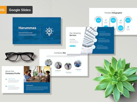 Harummas Business Google Slides Template 5R2RUD6