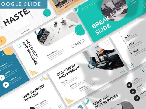 Haste - Business Google Slide Template WSYB9W6