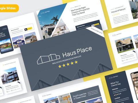 HAUS - Real Estate Google Slides Template SYFX8GP