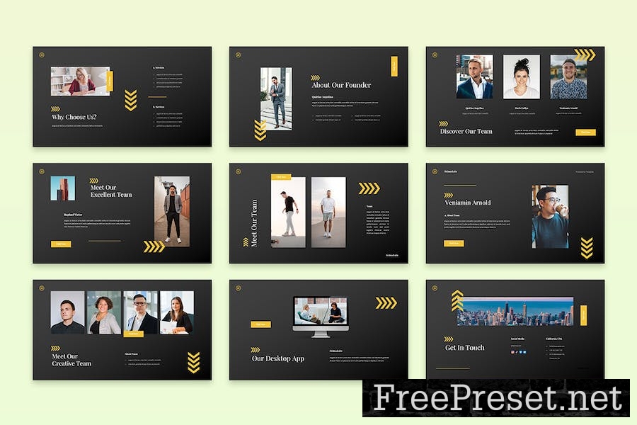 Helmod - Business Google Slides Template ZPGBWYW