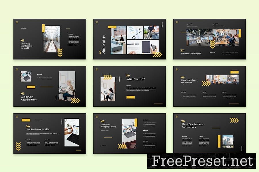 Helmod - Business Google Slides Template ZPGBWYW