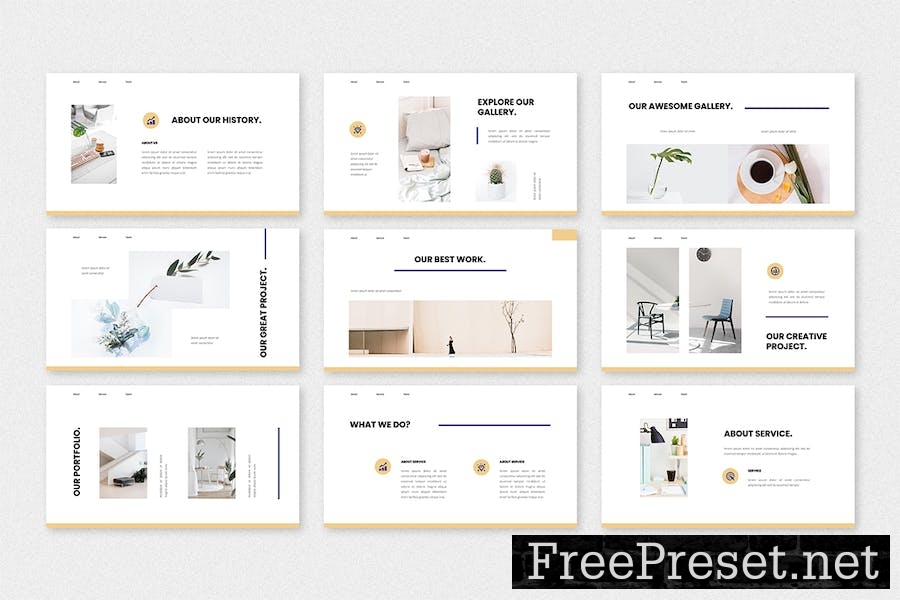 Helvia - Minimal Google Slides Template P26KEFF