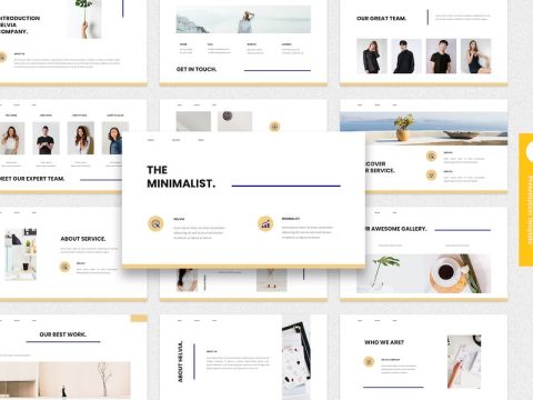 Helvia - Minimal Google Slides Template P26KEFF