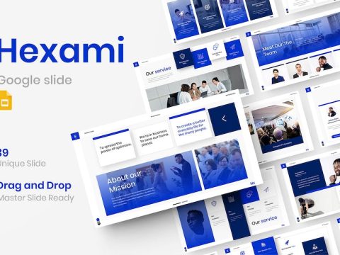 Hexami - Business Google Slide Template EVFL53P