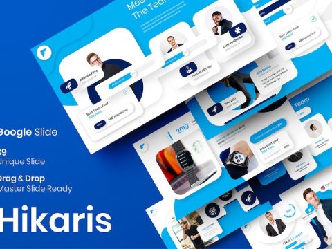 Hikaris - Business Google Slide Template HBDCRGP