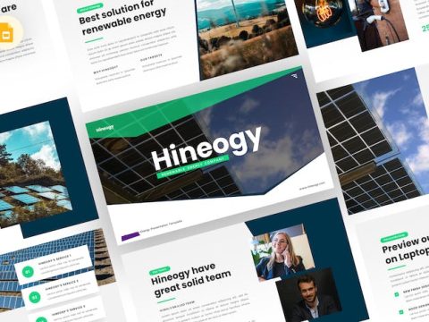 Hineogy - Renewable Energy Google Slides Template