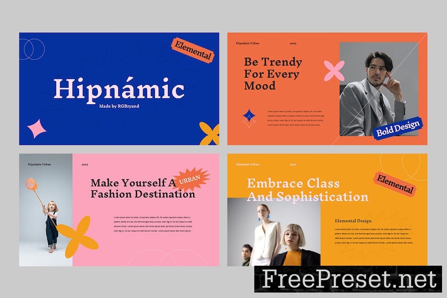 HIPNAMIC - Creative Google Slides Template PA84PRR