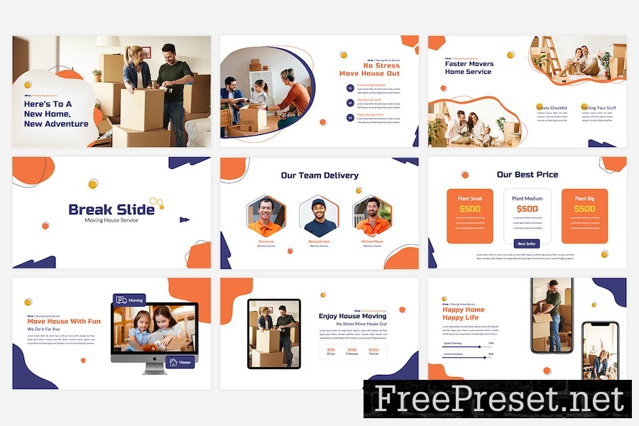 Hive - Moving House Service Google Slide Template UT74SYM