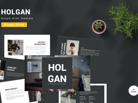 Holgan - Google Slide Template PYL2AP9