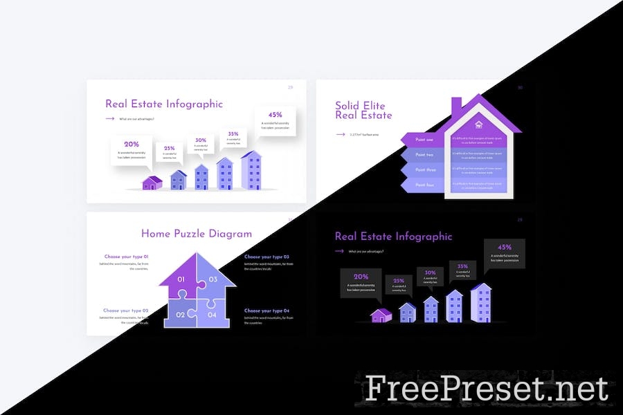 Homestate Real Estate Google Slides Template 6CB474X