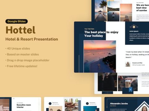 Hottel - Hotel & Resort Google Slides Presentation M9CN3D8