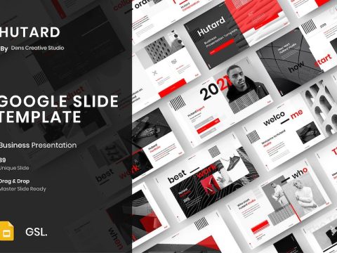 Hutard - Business Google Slide Template F4XF87G