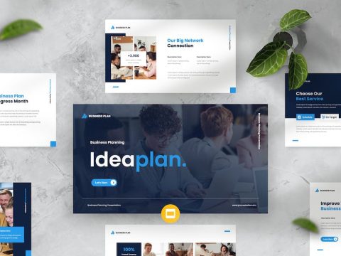 Ideaplan - Business Plan Googleslide Template V68TJ4T