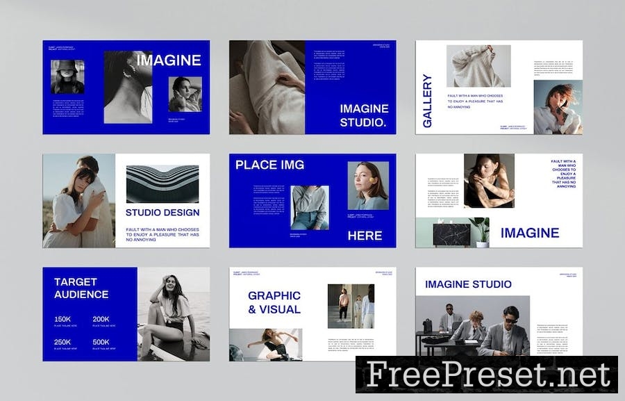 Imagine Brand Google Slides Presentation Template 62CYSWA