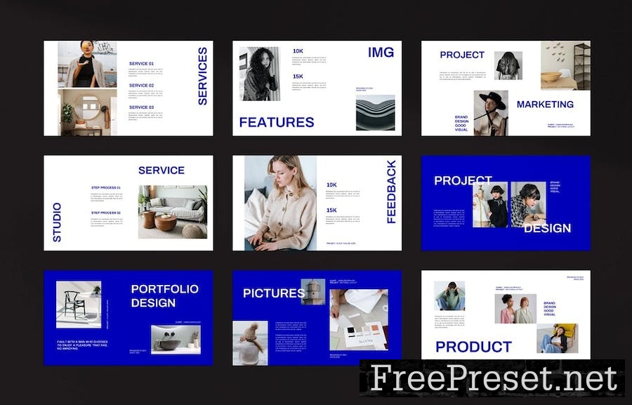 Imagine Brand Google Slides Presentation Template 62CYSWA