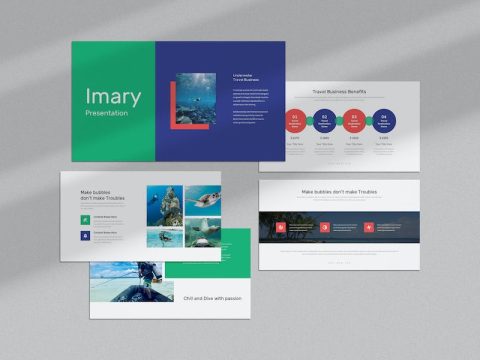 Imary : Underwater Travel Google Slides Template ARXSA73