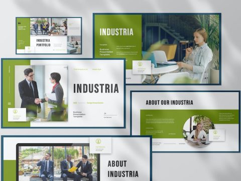 Industria - Business Presentation Google Slide AWMHQX9