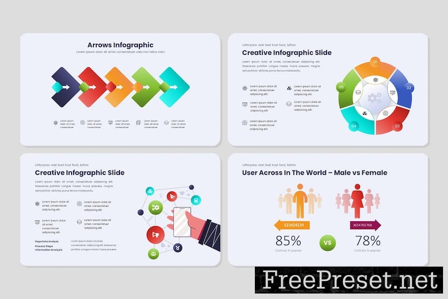 Infographic Vol.01 Google Slide Template PHSEE8D