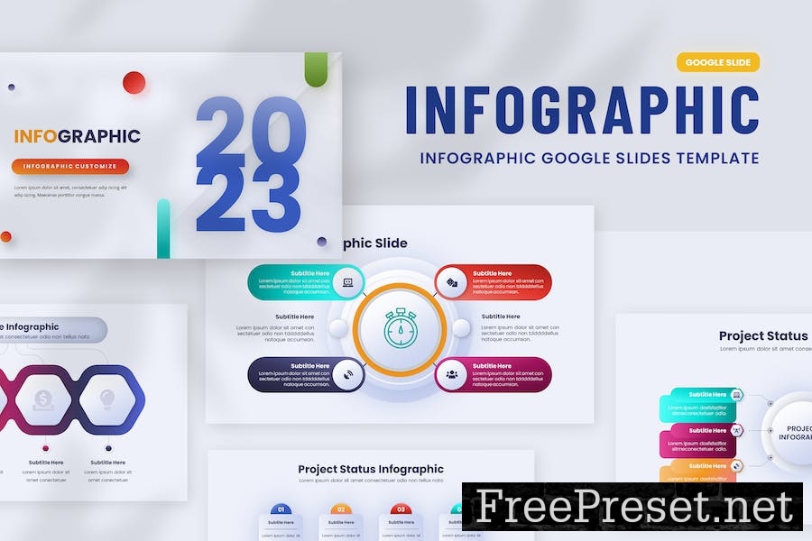 Infographic Vol.01 Google Slide Template PHSEE8D