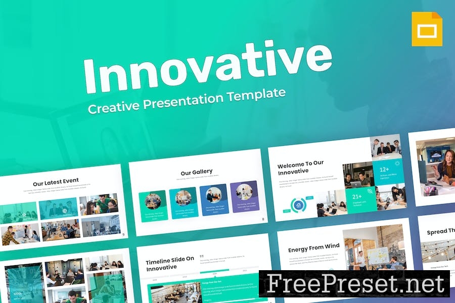 Innovative Creative Google Slides Template 669ZBXC