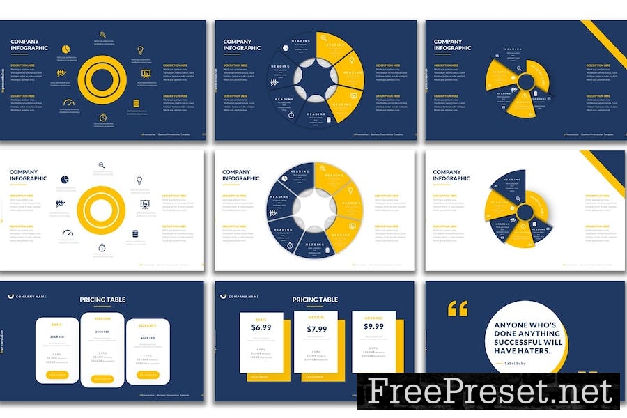 Inpresentation - Business Google Slides Template AC9782Z