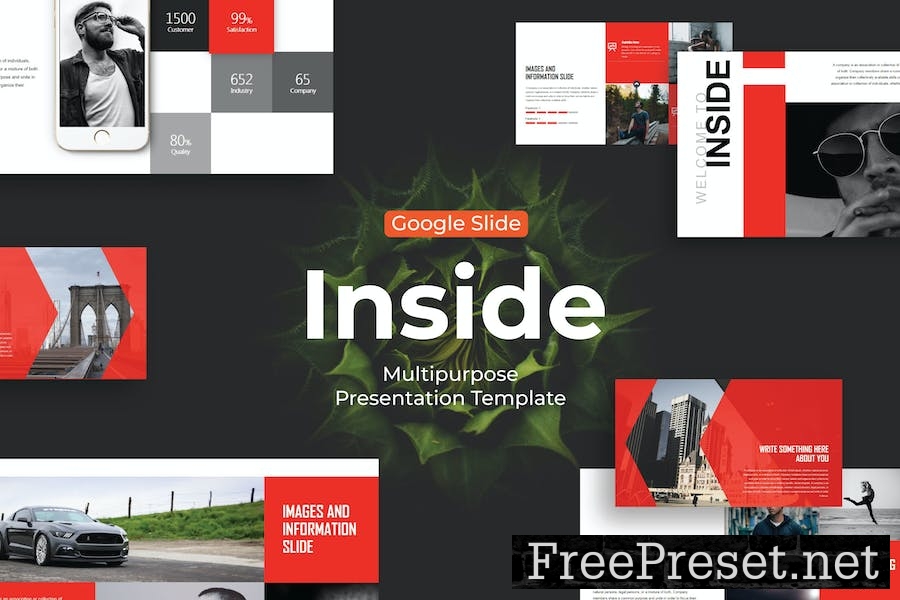 Inside - Google Slide Template FVAUT7D