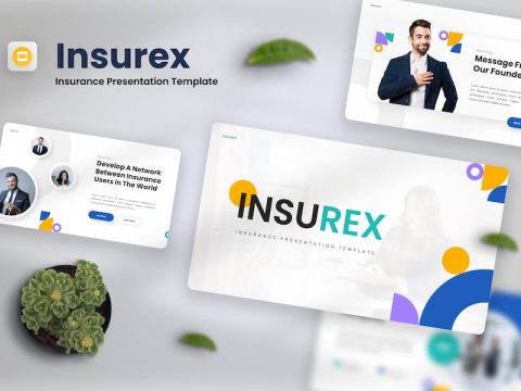 Insurex - Insurance Google Slides Template EF7VX7N