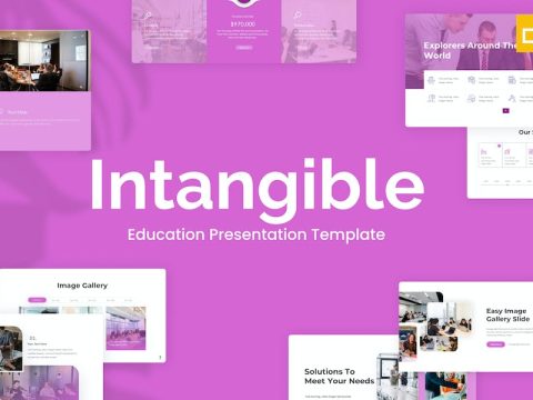 Intangible Business Google Slides Template D9QUU46