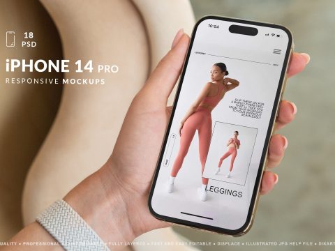 iPhone 14 Pro Screen MockUps 10178940