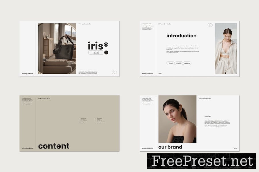 Iris Brand Guidelines - Google Slides H26PHBL