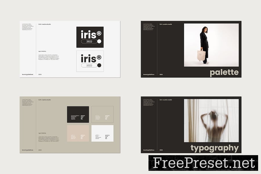 Iris Brand Guidelines - Google Slides H26PHBL