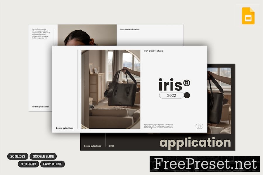 Iris Brand Guidelines - Google Slides H26PHBL