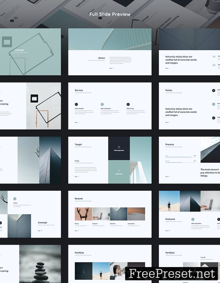 IVE Minimal & Business Template (Google Slides) 2LMN74S