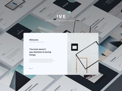 IVE Minimal & Business Template (Google Slides) 2LMN74S