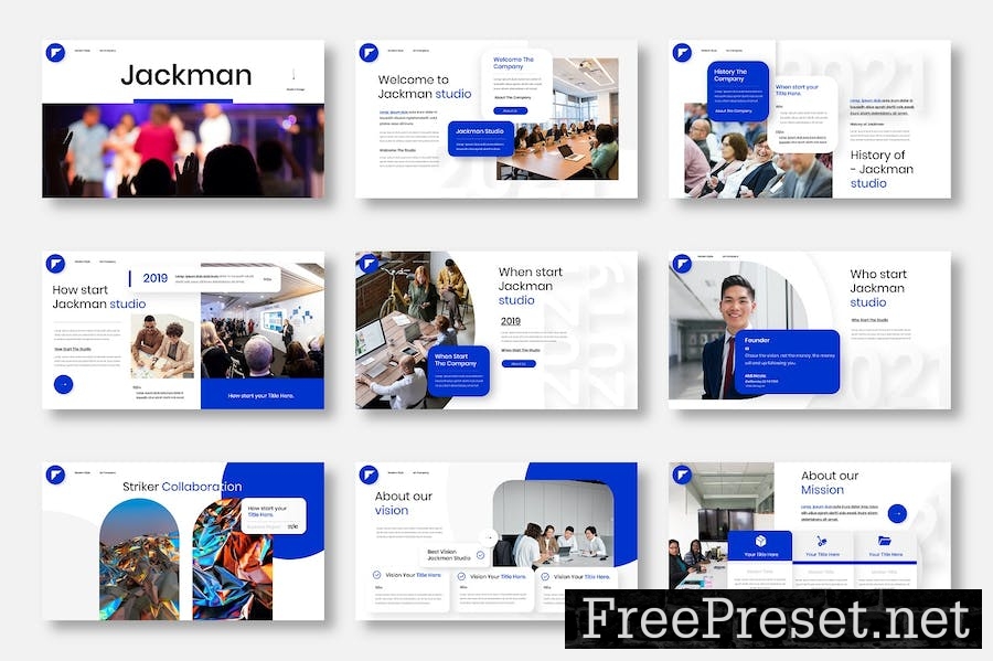 Jackman - Business Google Slide Template KN6FWL5