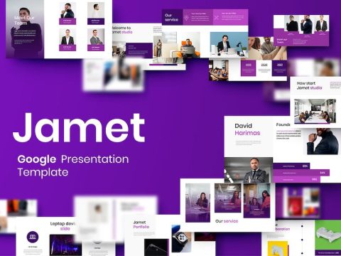 Jamet - Business Google Slide Template 3WUP84Z