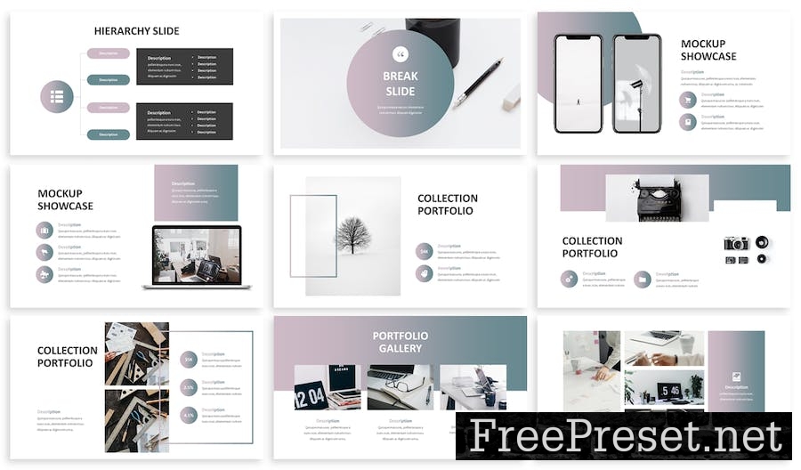 Jift - Business Google Slide Template X82HHFG