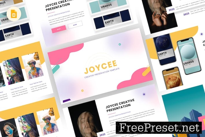 Joycee - Creative Google Slides Template X2AEGGA