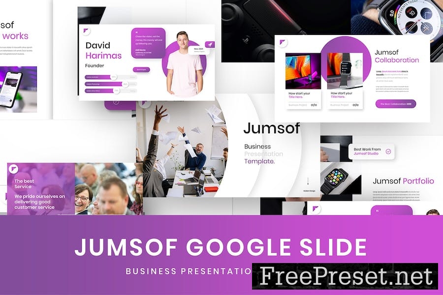 Jumsof - Business Google Slide Template QM6CD2L