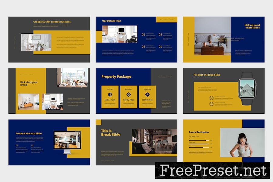 Jyqoa : Property Agent Google Slides Template 3UCC68Z