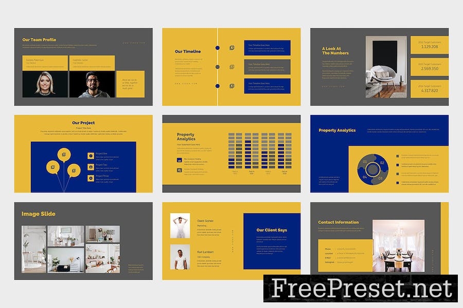 Jyqoa : Property Agent Google Slides Template 3UCC68Z