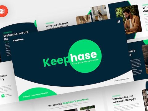 Keephase - Pitch Deck Powerpoint Template