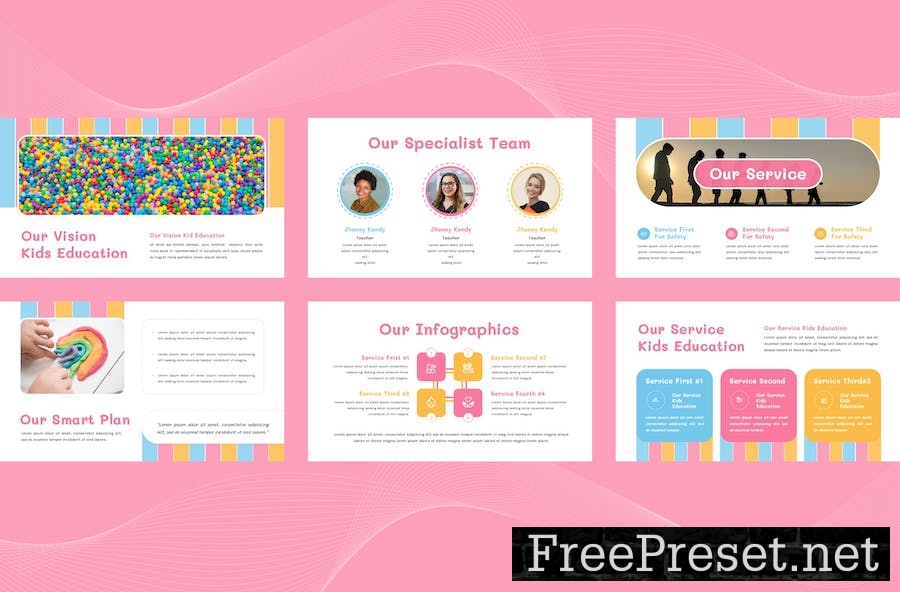 Kids Education Presentation Template MATFNQM