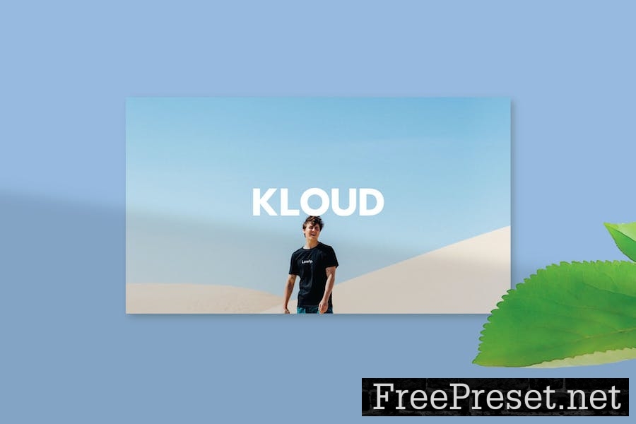 Kloud - Google Slide Template 3WYC8CC