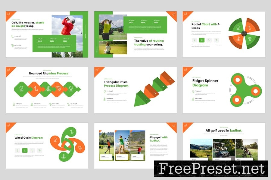 Kudhut- Golf & Multipurpose Google Slides Template L2RPZ9Y