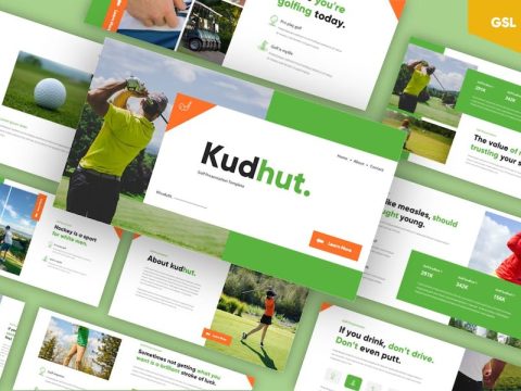 Kudhut- Golf & Multipurpose Google Slides Template L2RPZ9Y